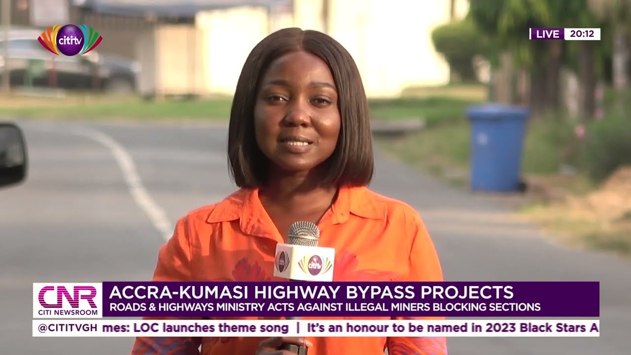Accra-Kumasi highway bypass projects: Roads & Highways acts against illegal miners blocking sections