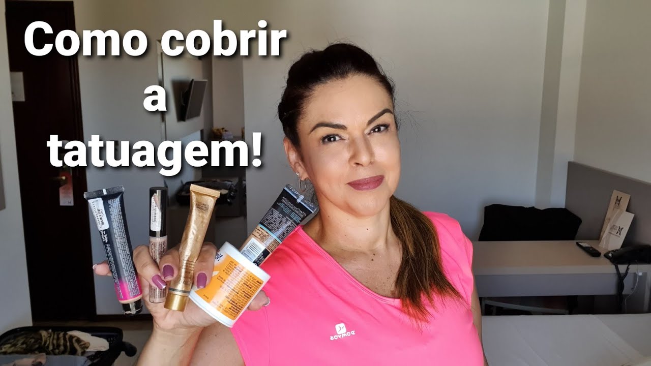 Como cobrir tatuagem e as várias opções de produtos! Covering up tattoos
