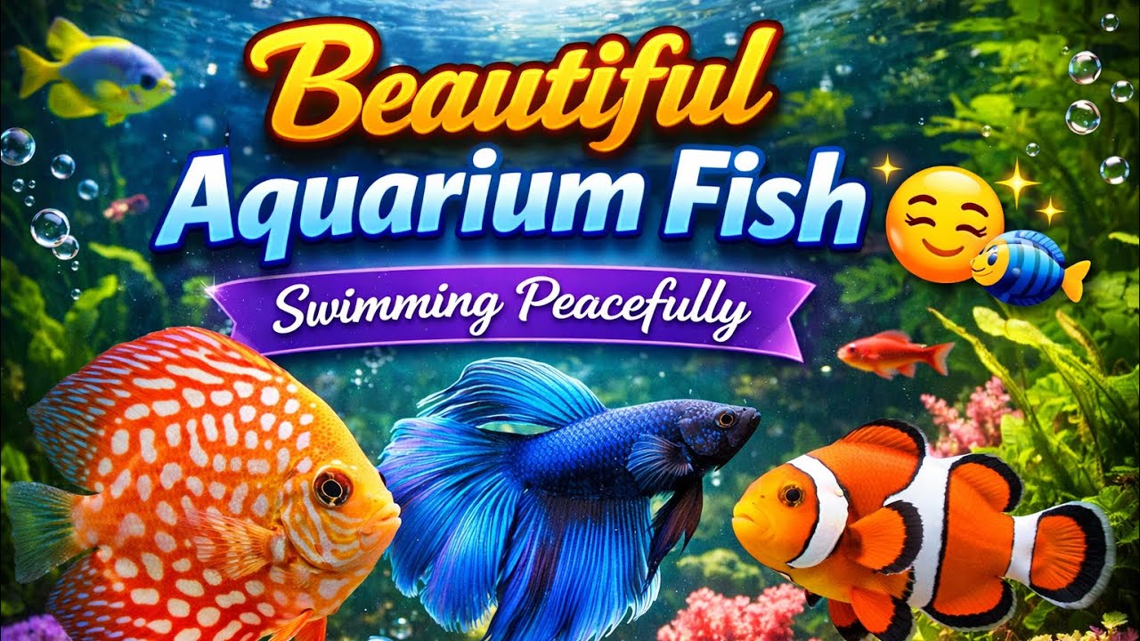 Colorful Aquarium Fish That Will Relax Your Mind 🌈🐟 Amazing Aquarium Fish in Crystal Clear Water
