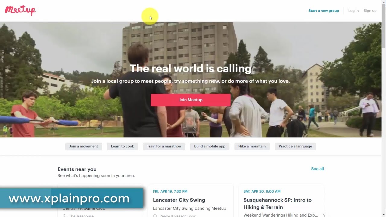 Meetup Tutorial: How to Host an Online Event on Meetup - Part 1/5