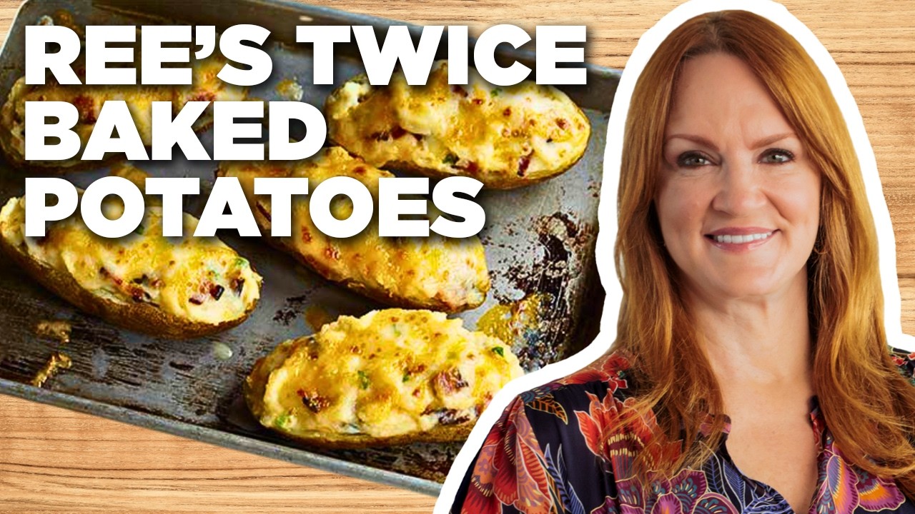 500+ 5-Star Reviews 🌟 Ree Drummond's Twice Baked Potatoes 🥔 The Pioneer Woman | Food Network