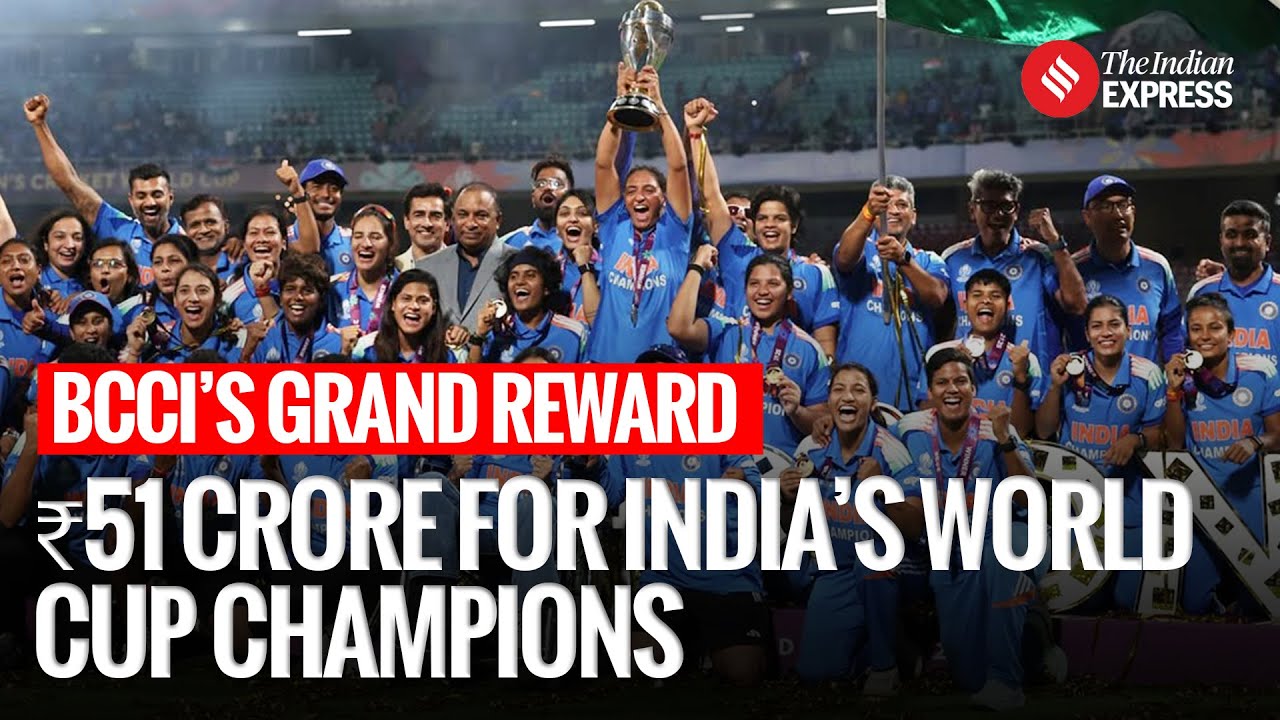 BCCI Rewards Indian Women's Cricket Team with ₹51 CRORE After World Cup Win