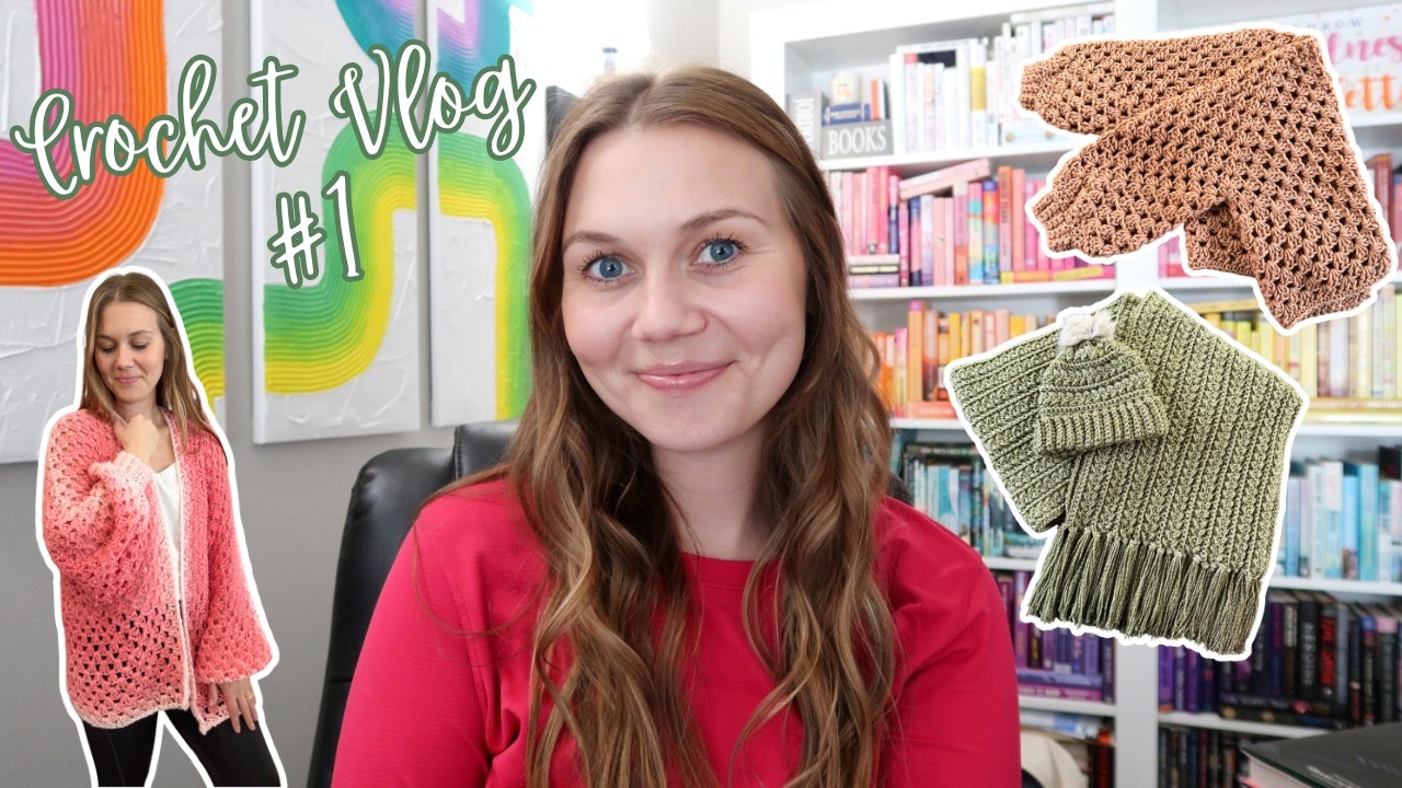 My First Crochet Vlog! | Preparing for a Craft Market | Episode #1