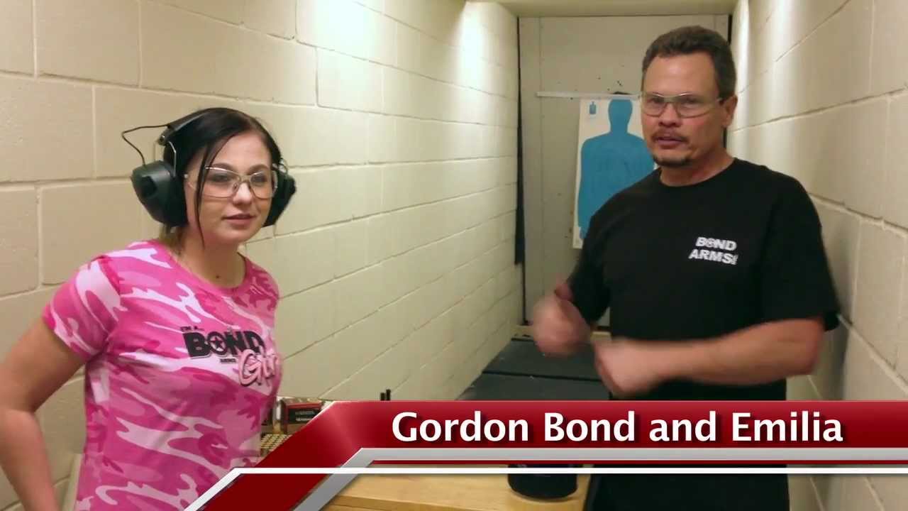 First Time Woman Shooter Fires the Bond Arms Derringer Handguns