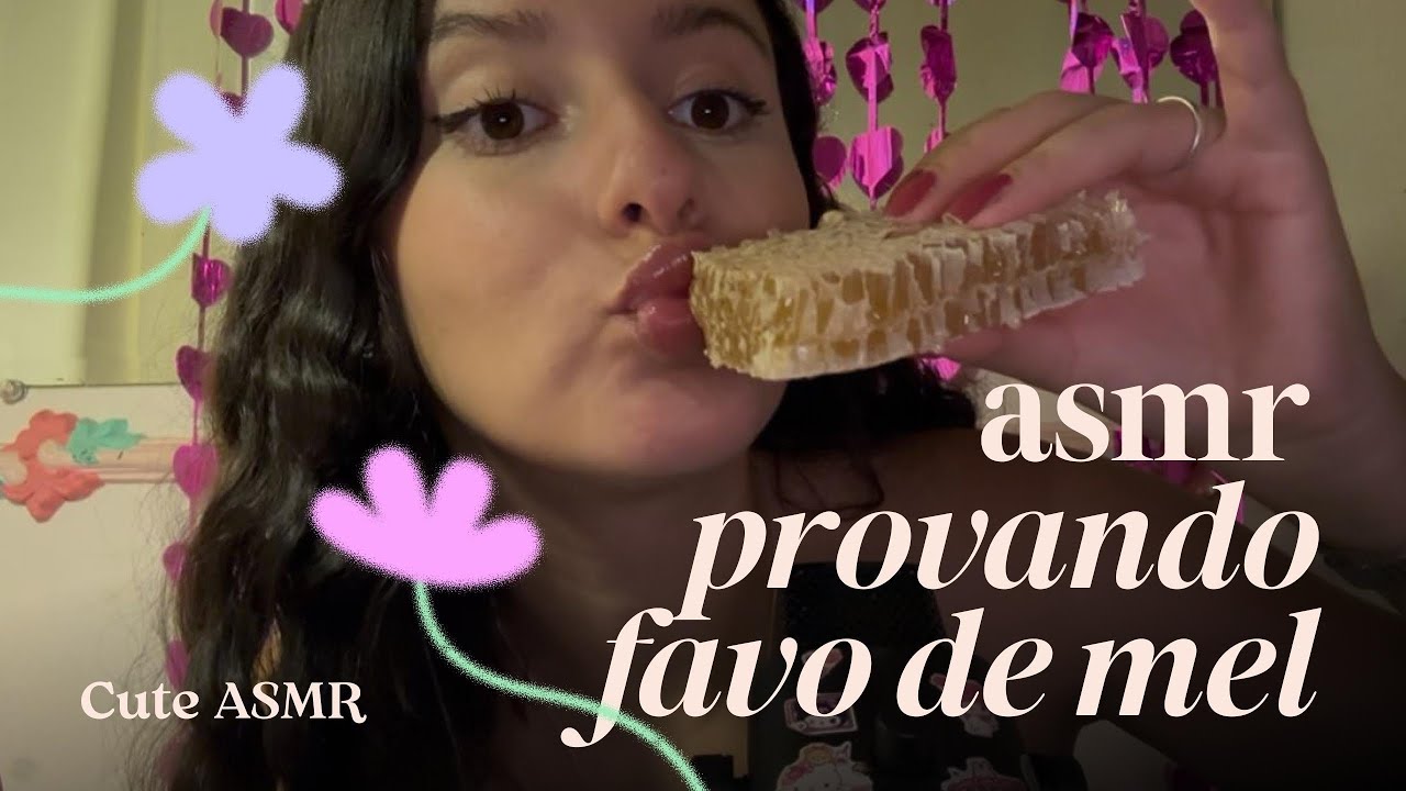 ASMR MUKBANG FAVO DE MEL 🍯 