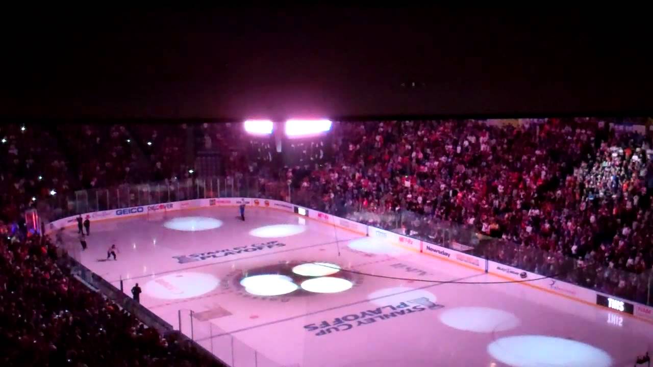 New York Islanders Vs Pittsburgh Penguins Nassau Coliseum Full Intro May 5th 2013, 05/05/2013.