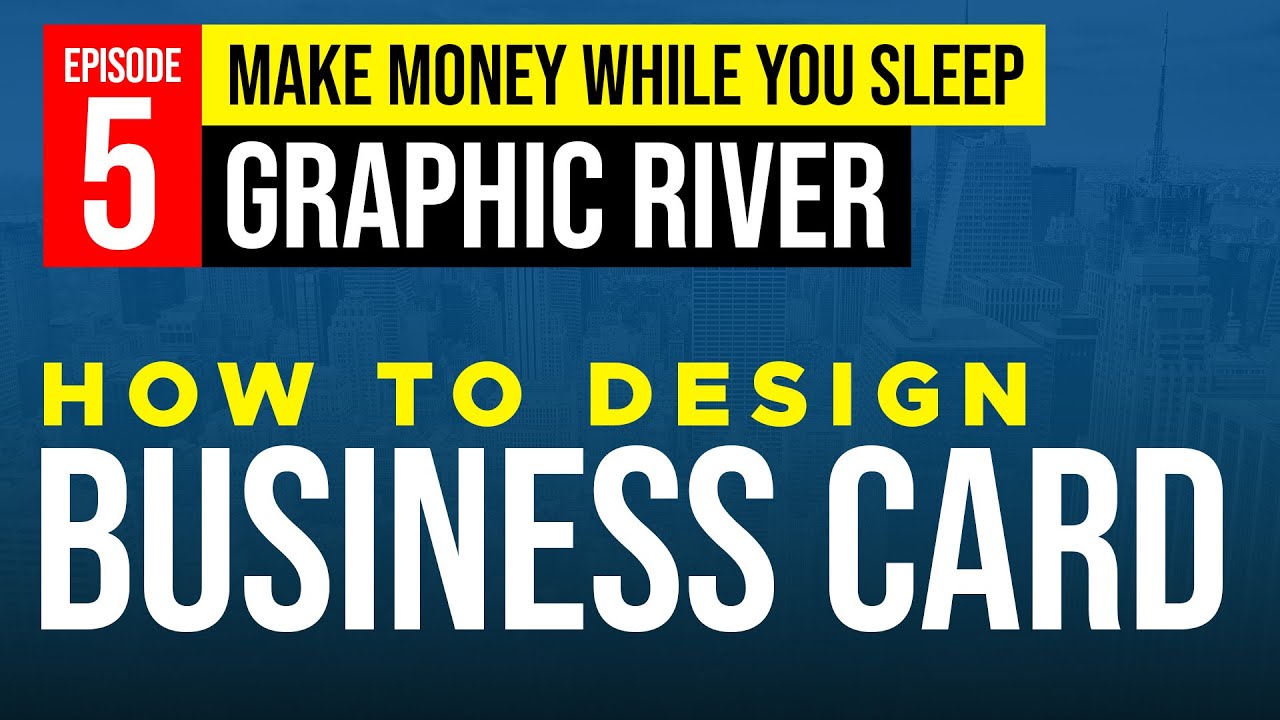 How To Create A Business Card Design For Graphic River - Urdu / Hindi