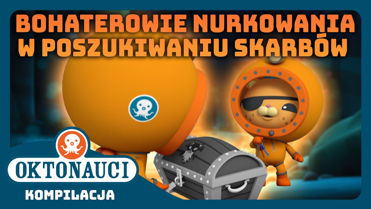Oktonauci - 🏴‍☠️ Bohaterowie nurkowania w poszukiwaniu skarbów ⚔️ | Kompilacja | Całe odcinki
