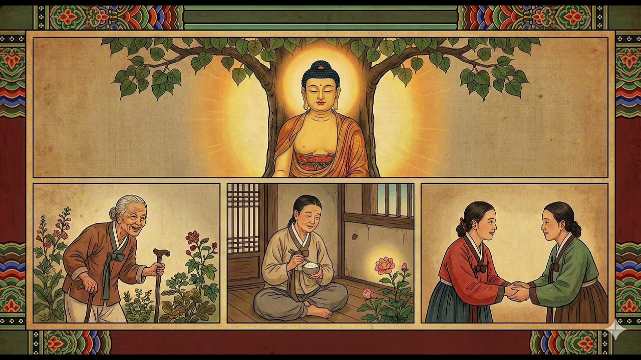 ​[불교음악] 가을바람에 흩날리는 낙엽 하나, 내 지난날 그리움 담겨있네 🍂 (낙엽의 노래/인생무상/힐링)