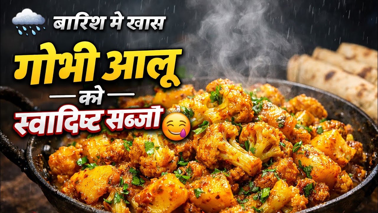  बारिश 🌧️ मे कोभी आलू 🥦🥔 का स्वादिष्ट सब्जी गांव के तरीके ऊंगली चट्टे रह जाओगे# daily vlog 