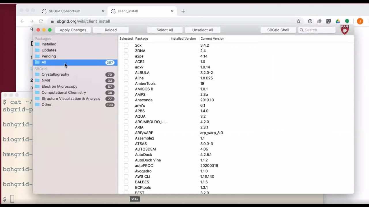 SBGrid Installation Client - GUI