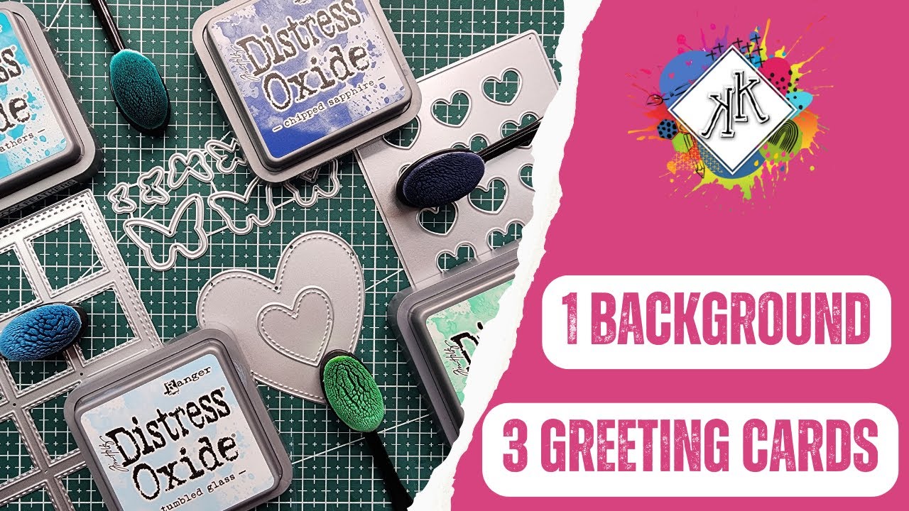 Unlock Your Creativity: Design 3 beautiful Handmade Cards with one custom made Background! #7