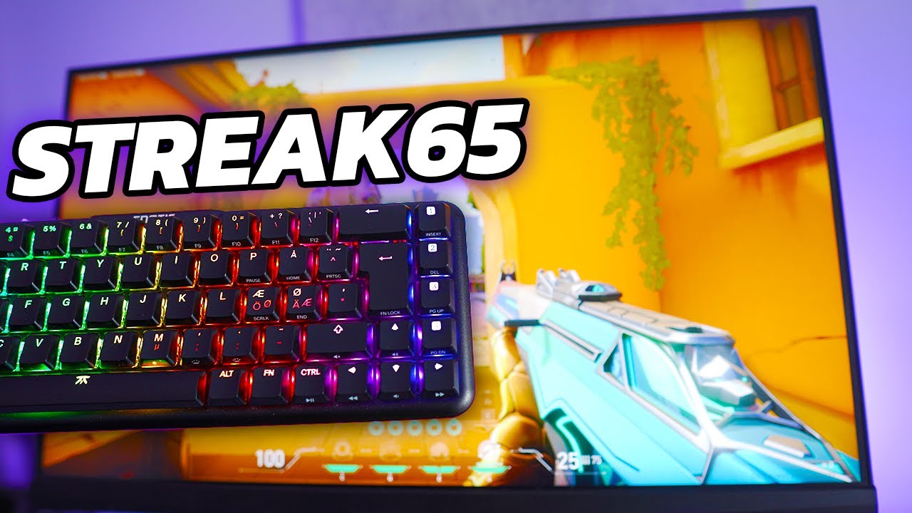 LOW-PROFILE Is The Future of Gaming Keyboards? (FNATIC Streak65 Review)