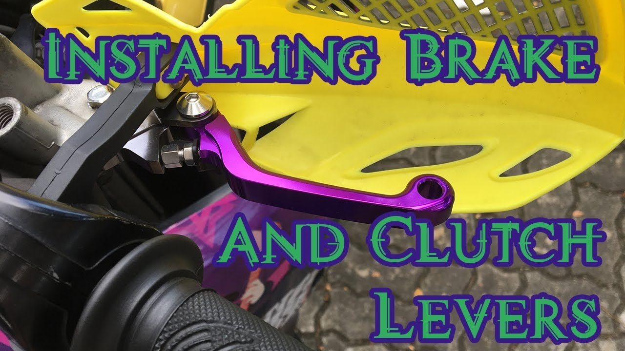 How to Install Brake and Clutch Levers on DRZ400SM [RP Projects]