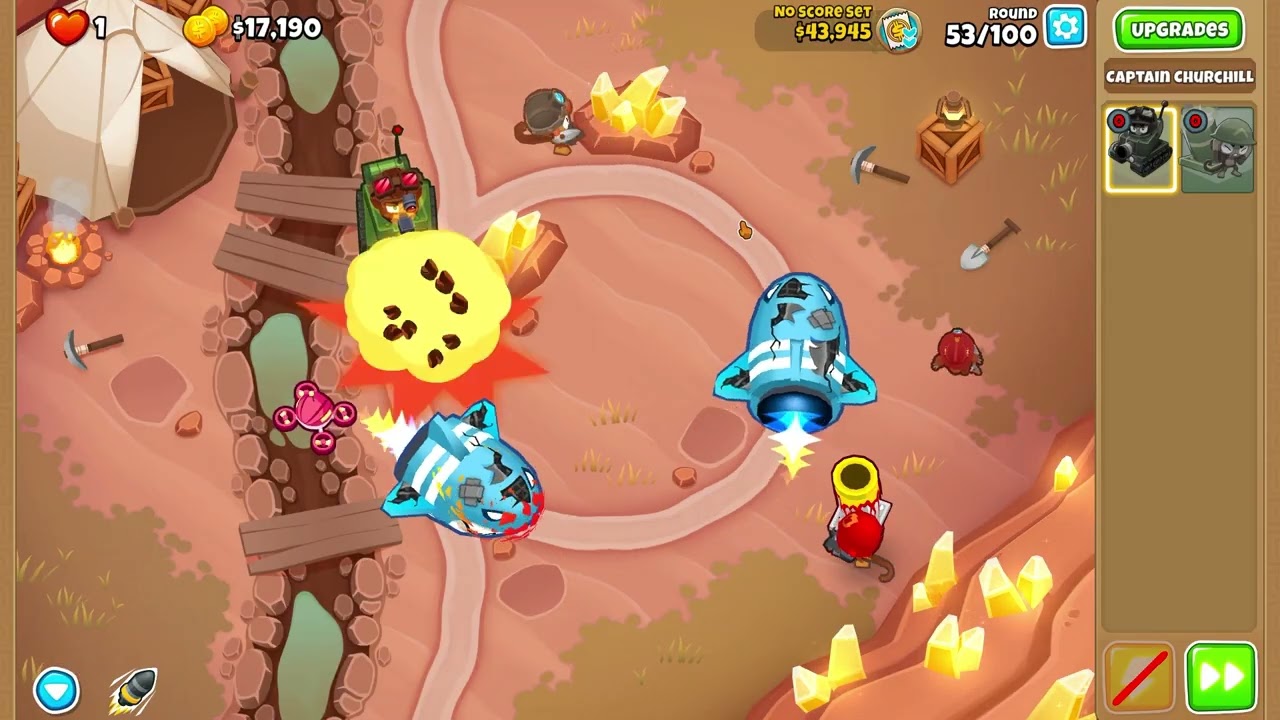 Signal Flare + Churchill on Three Mines Round OG 2TC (complete run)
