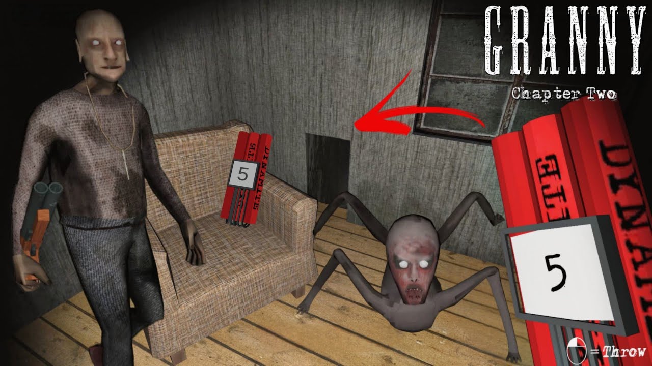 New Dynamites and Location Update with Grandpa Shotgun and Granny in Granny Chapter 2 Update