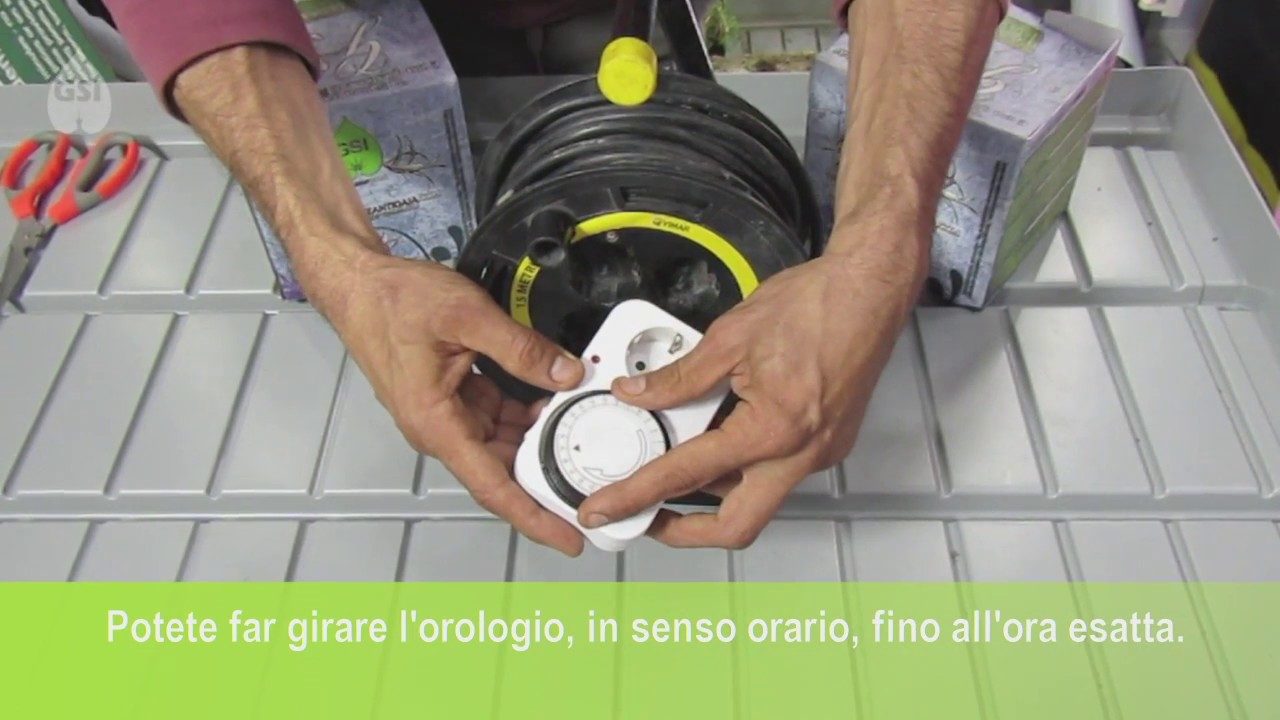 Come impostare un timer analogico