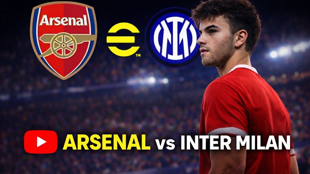 EFOOTBALL | ARSENAL FC VS INTERNAZIONALE MILANO