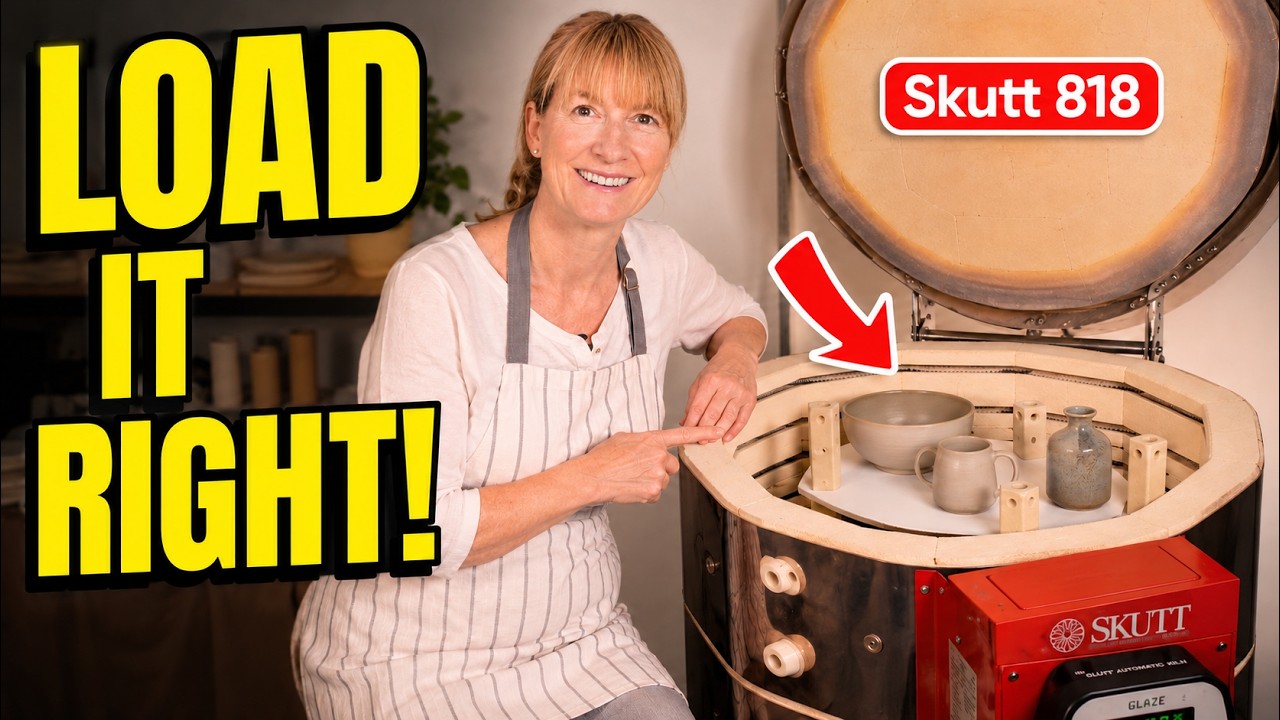 How to Load a Kiln - Loading a Skutt 818 Kiln