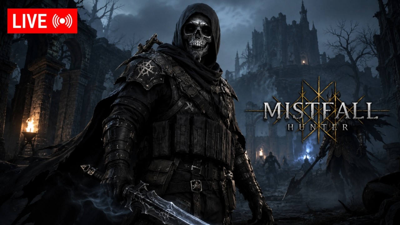 🔴 Mistfall Hunter LIVE &ndash; First Impressions, Beginner Gameplay & Learning the Game