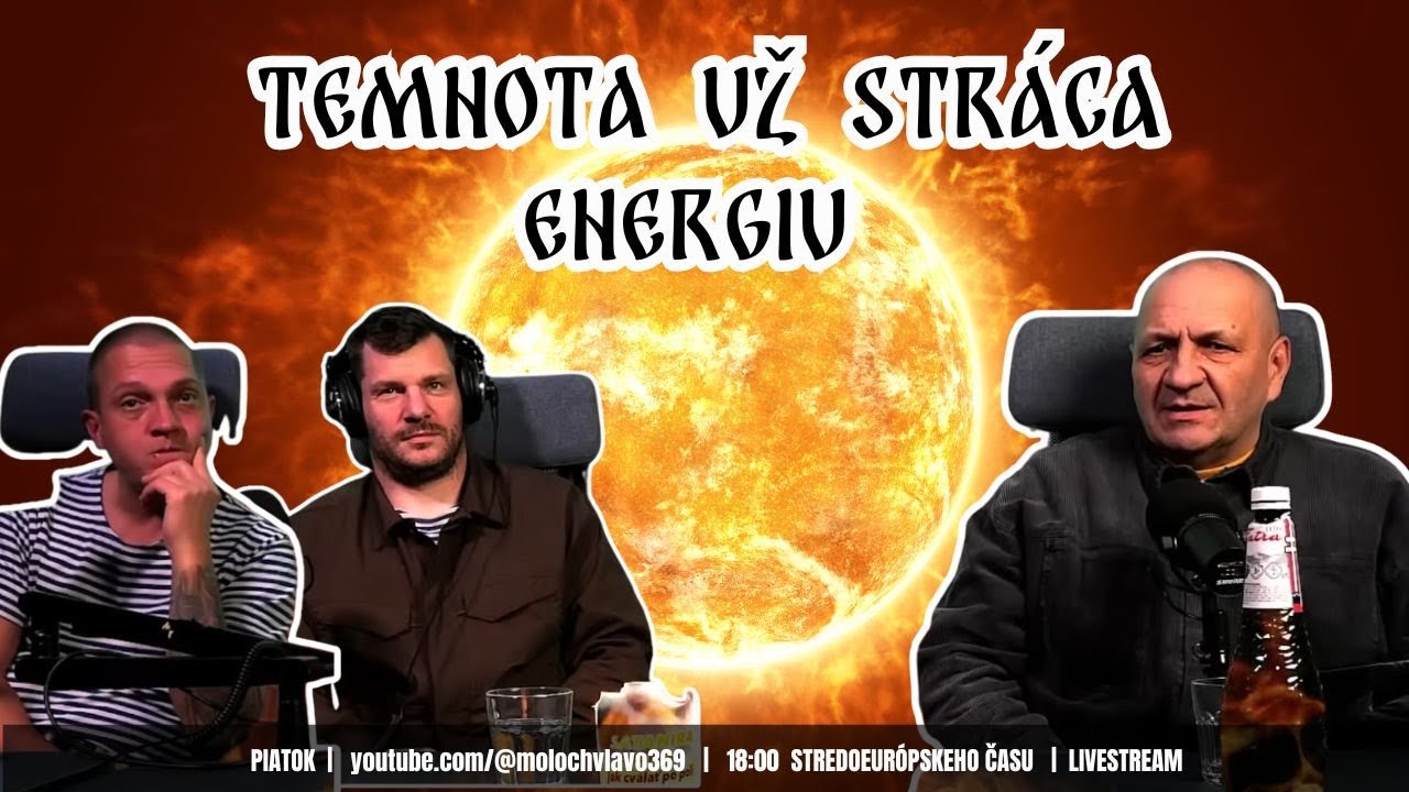 LIVE STREAM PRE ČLENOV #08 Temnota str&aacute;ca energiu s Vladim&iacute;rom Laubertom a mlad&yacute;m žrecom