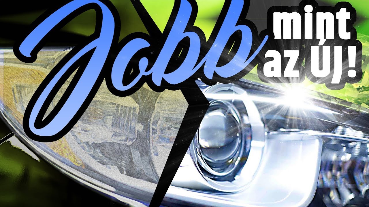 Fényszóró felújítás: fóliázás | UV-védelem házilag!