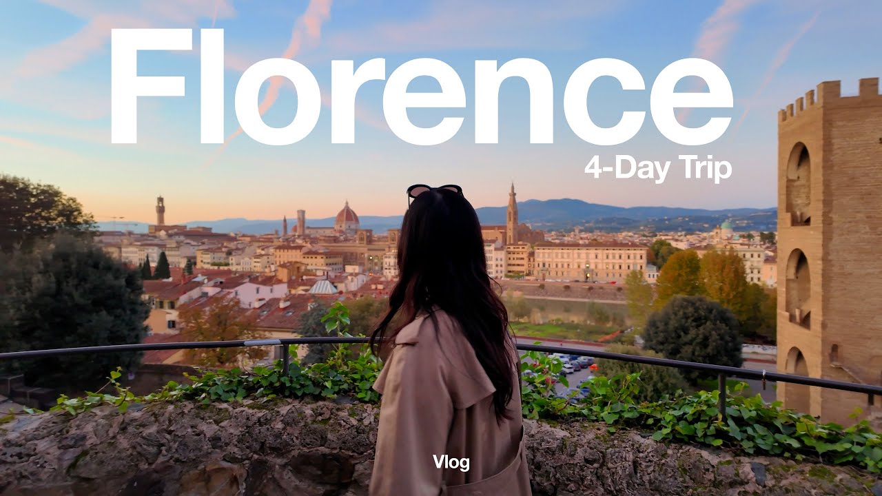 4 Days in Florence | Ponte Vecchio, Piazzale Michelangelo, Affogatos, Wine Windows & More