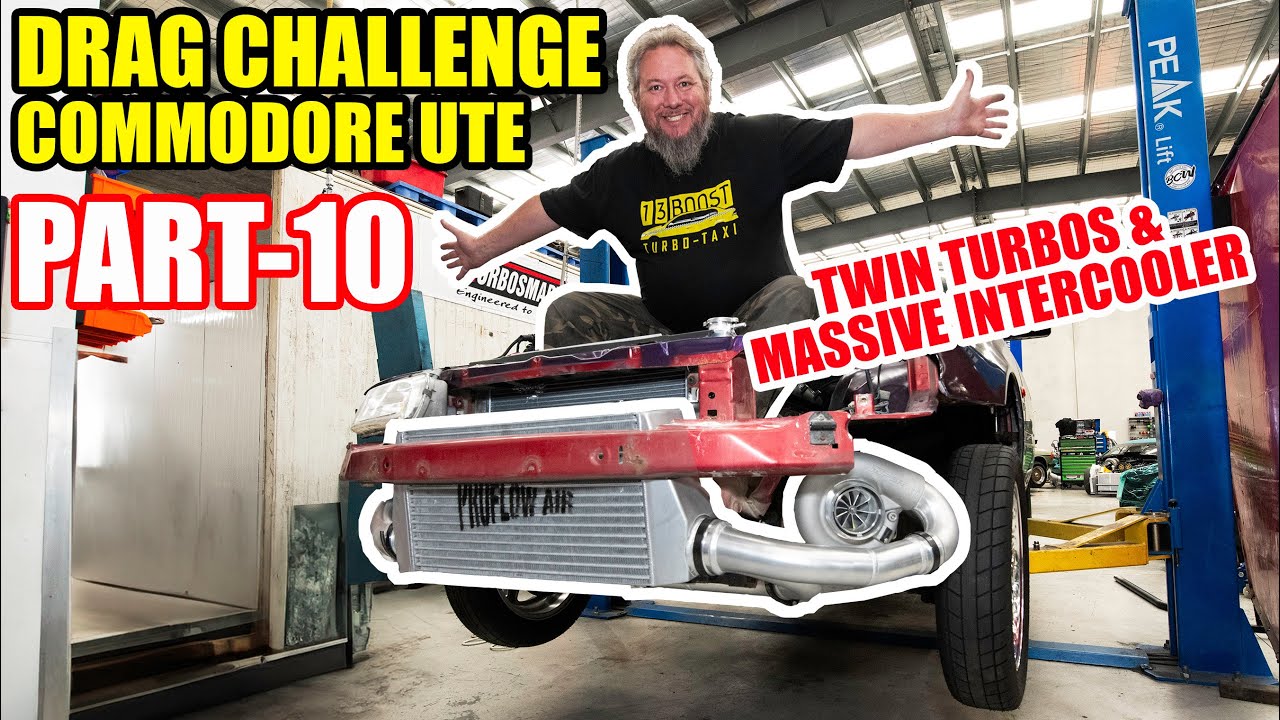Carnage - Our Drag Challenge Ute Gets Turbos, Intercooler and Exhaust