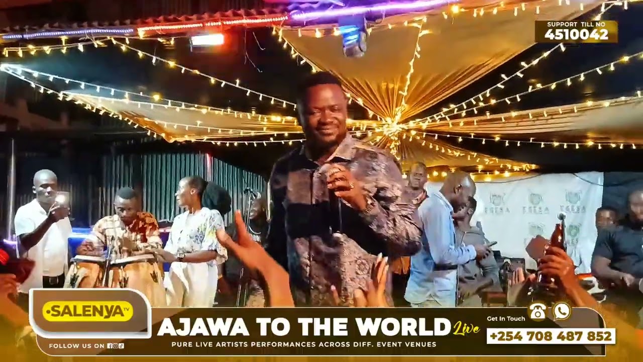 Prince Indah Performs His Hit Ngima dhano(Nyasaye wuok egweng gi) Live