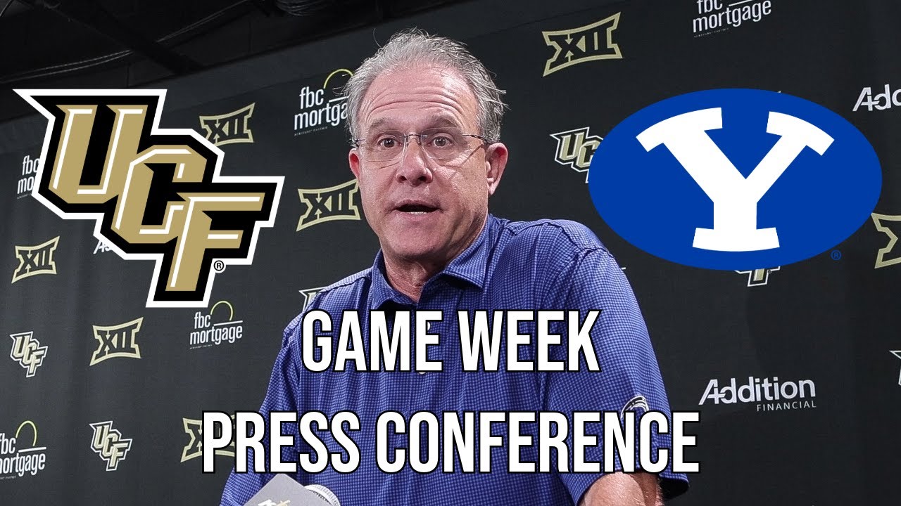 UCF Football: Gus Malzahn Press Conference - BYU Week ⚔️🏈