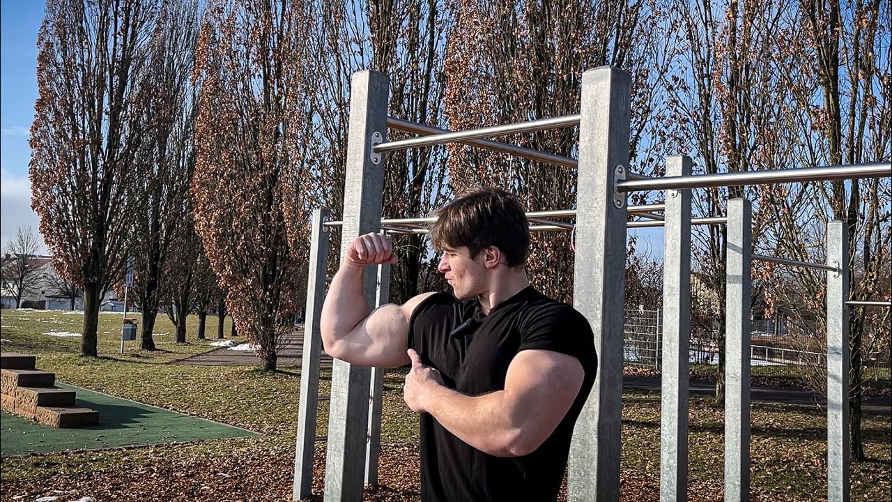 FULL BACK & BICEPS WORKOUT | OUTDOOR CALISTHENICS