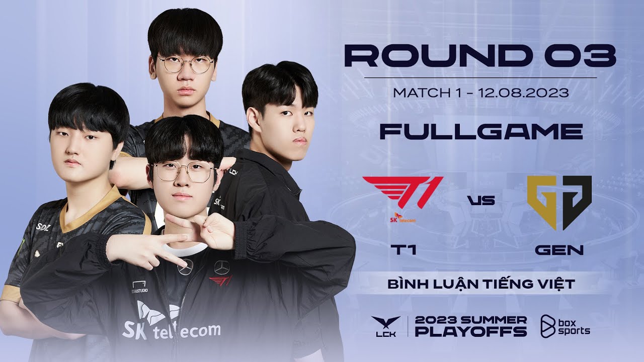 T1 vs GEN | Full Game 1, 2, 3, 4, 5 | LCK Mùa Hè 2023 | Playoffs Round 3