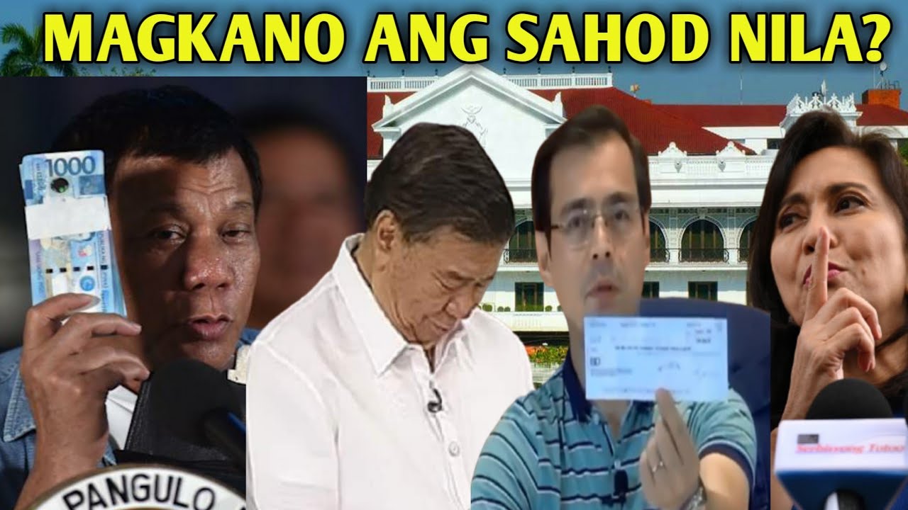 SAHOD NG PANGULO, VICE PRESIDENT,  SENATORS, at MAYOR  | Magkano ang Sahod ng Pangulo ng Pilipinas?
