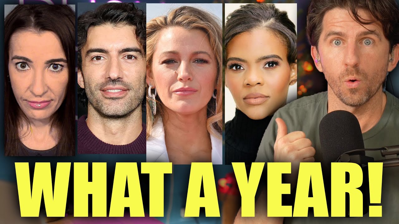 Candace Owens, Blake Lively v Baldoni & Justice For Bachelor Clayton Echard - WHAT A YEAR!