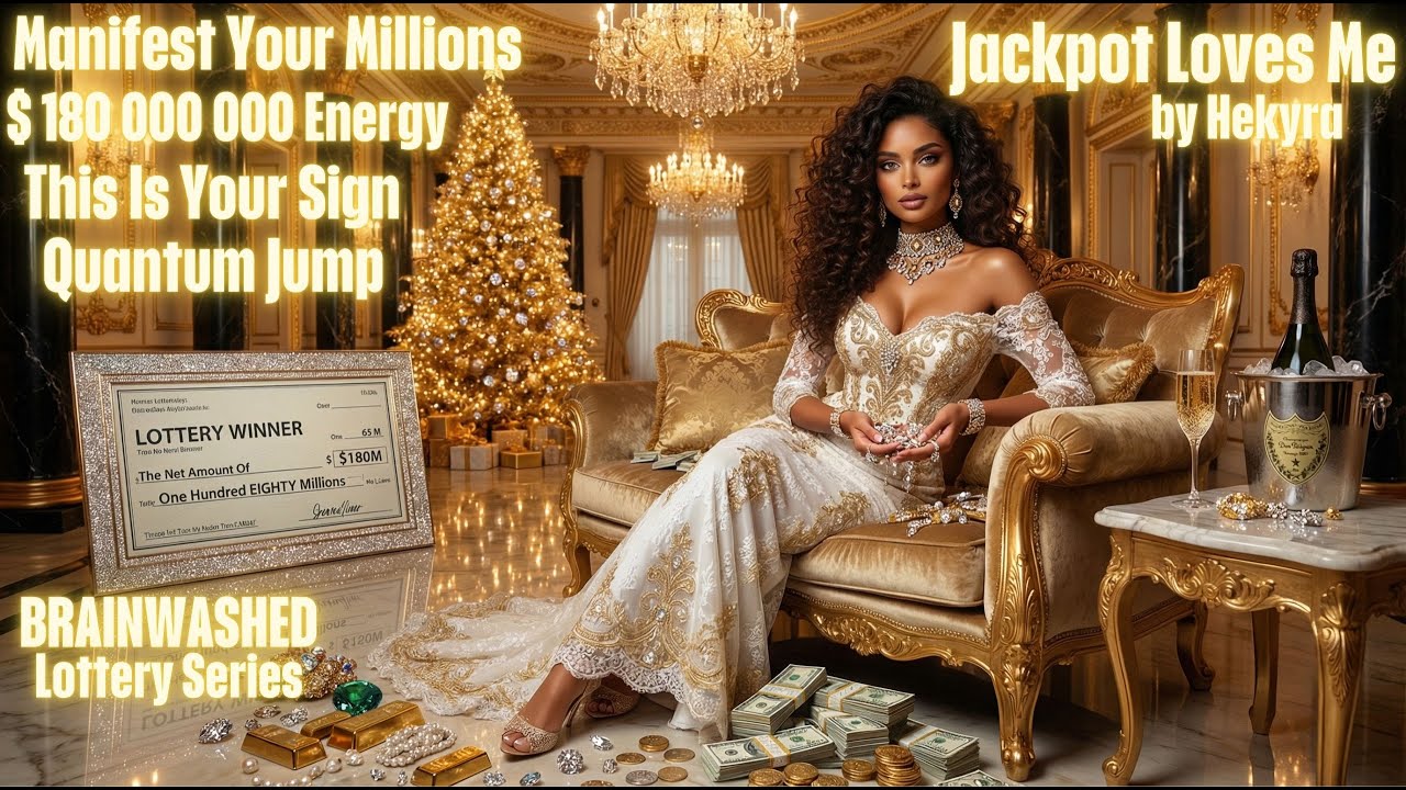 Jackpot Loves Me | Powerful Lottery Jackpot Song | Manifest The Lottery | Affirmation Song
