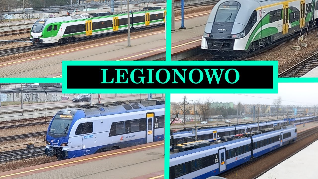 Pociągi na stacji Legionowo 2023 | IC Kolberg