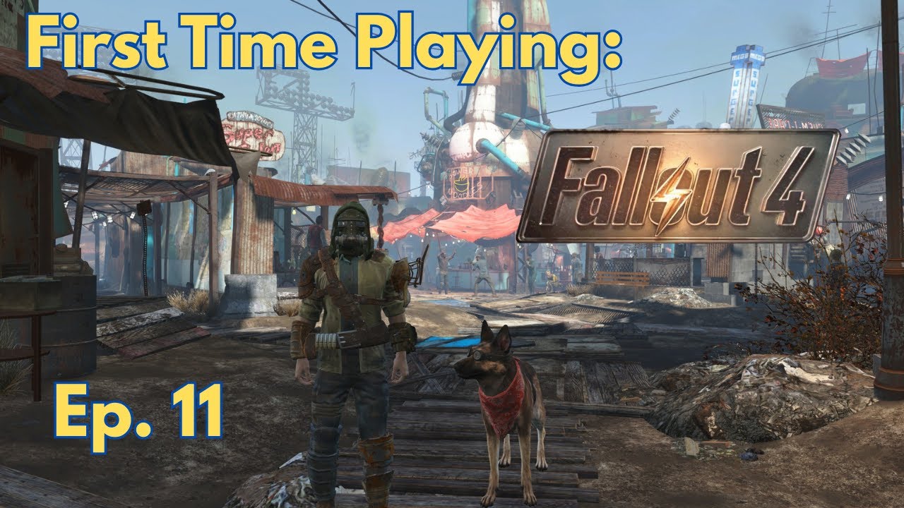 Nick Valentine rescued | Fallout 4 Let's Play Ep.11 |