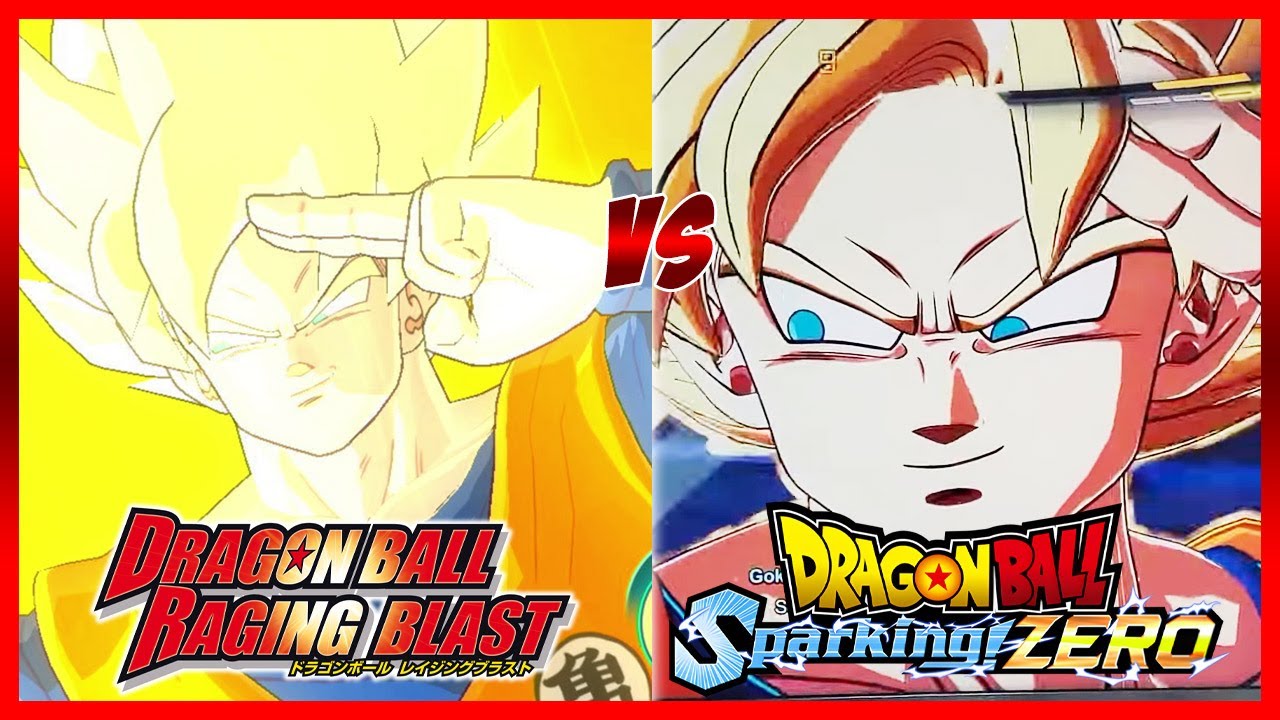 Dragon Ball Sparking! Zero vs Raging Blast (2009) - Super and Ultimate attacks