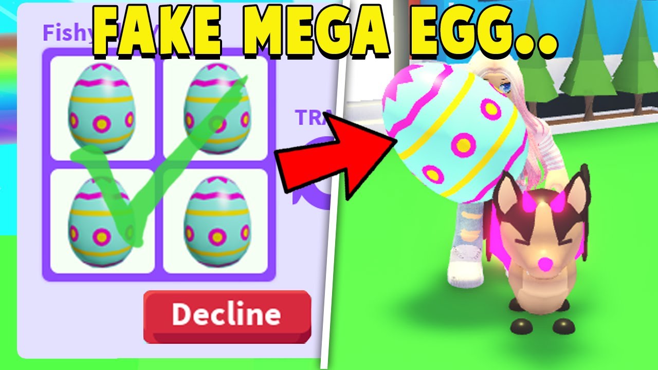 I Expose *FAKE* MEGA EGGS in Adopt Me!