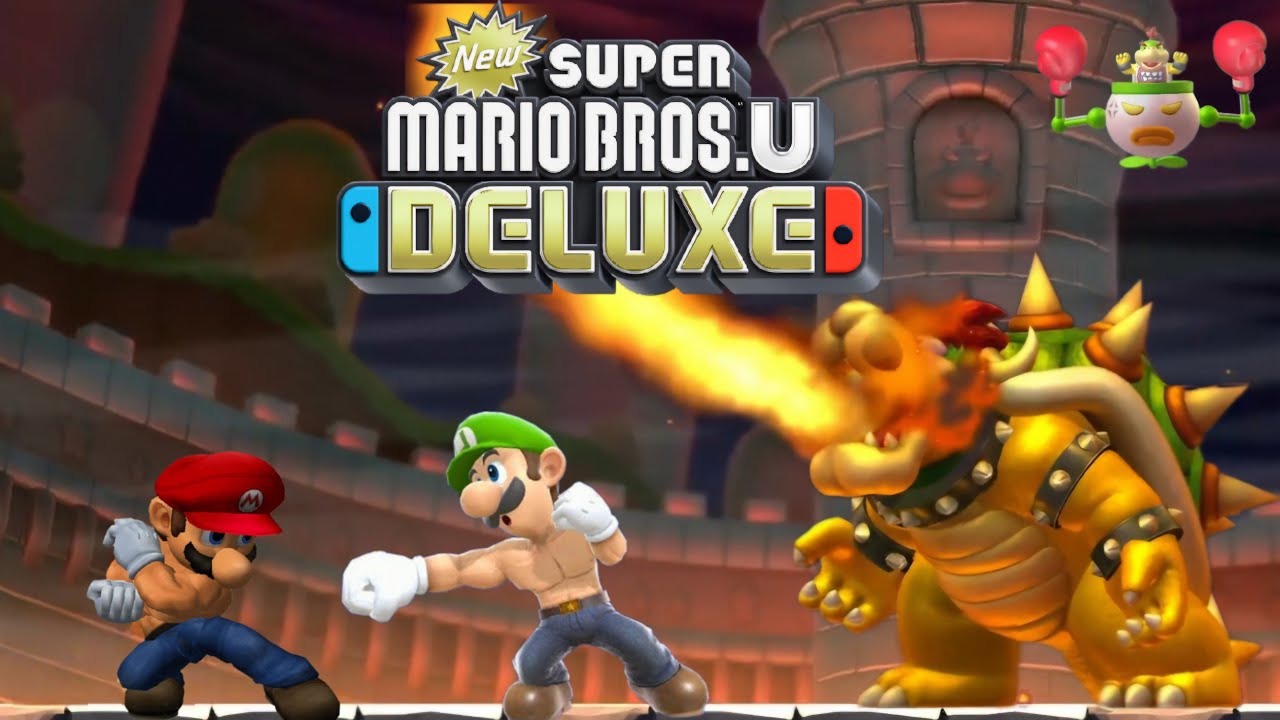 Luigi and Mario Scrap Each other and Bowser (Finale)