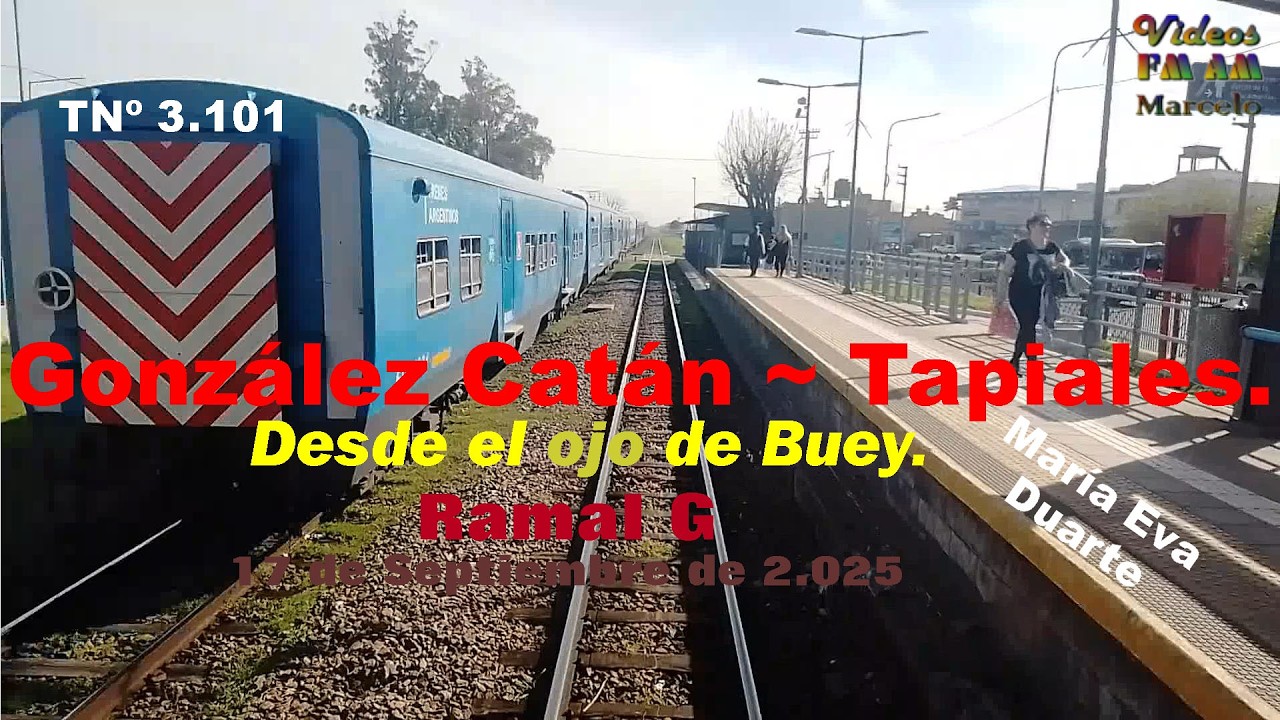 González Catán ~ Tapiales; Desde el ojo de buey: Ramal G
