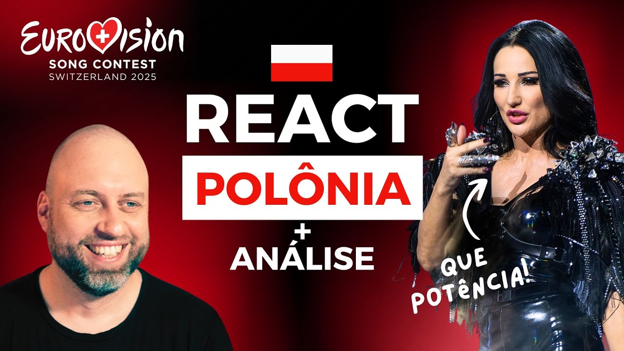 🇵🇱 [REACT] - POLÔNIA - Justyna Steczkowska (GAJA) Eurovision 2025