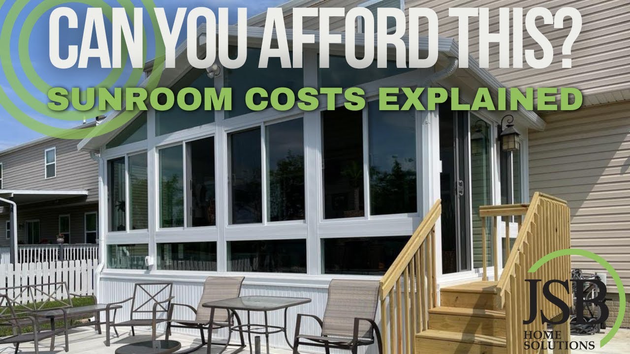 How Much Does a 3-Season Sunroom Cost? (Full Price Breakdown!)