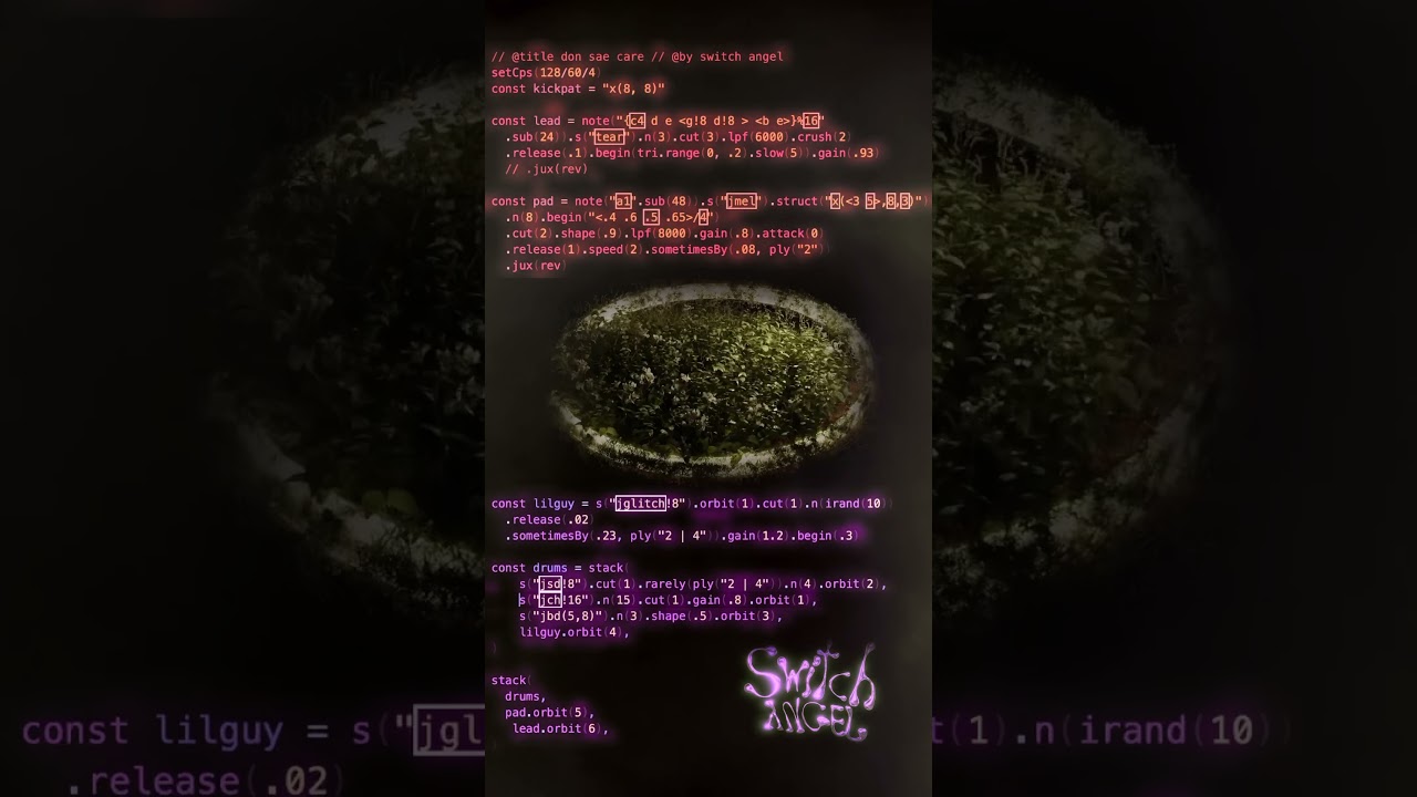 #algorave #synth #electronicmusic #creativecoding #techno #synthwave #shoegaze #girlswhocode