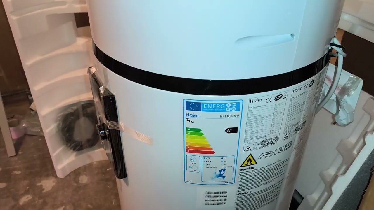 #Haier #Brauchwasserwärmepumpe erster Eindruck Daten XY9777