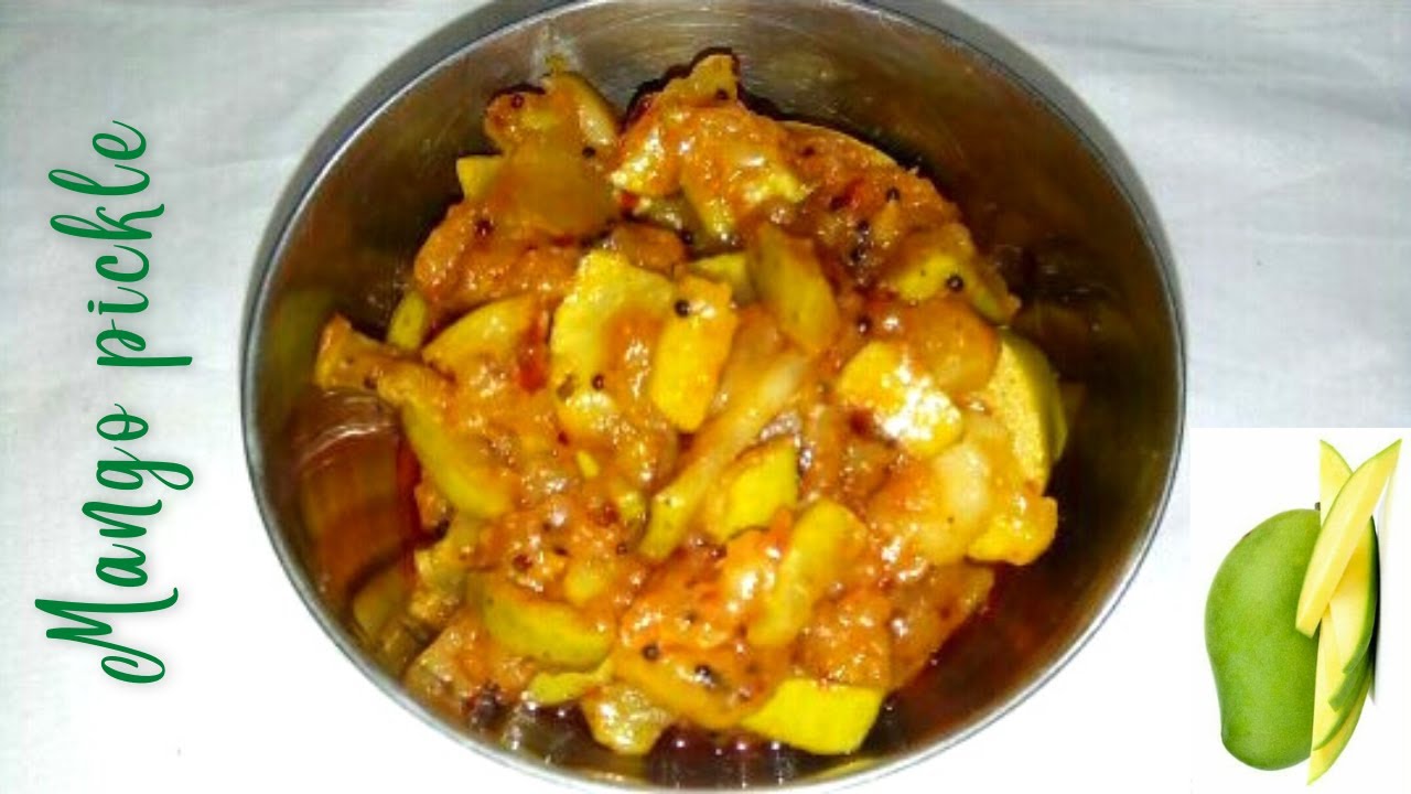 Cut mango pickle recipe |Aam ka achar |Instant mango pickle by leaf food |green mango recipe
