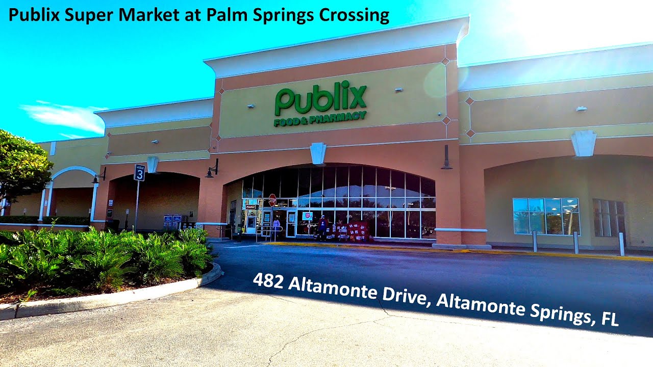 Shopping at Publix in Altamonte Springs at Palm Springs Crossing - Florida Store 742