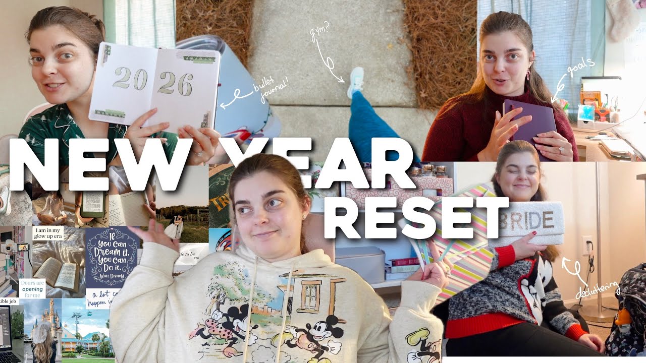 Готовлюсь к 2026 году! | Перезагрузка в новом году, постановка целей, оформление ежедневника, под...