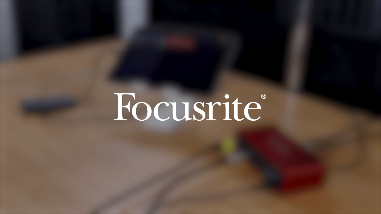 Запись на iPad USB-C с использованием Focusrite Scarlett 3-го поколения (Garageband)