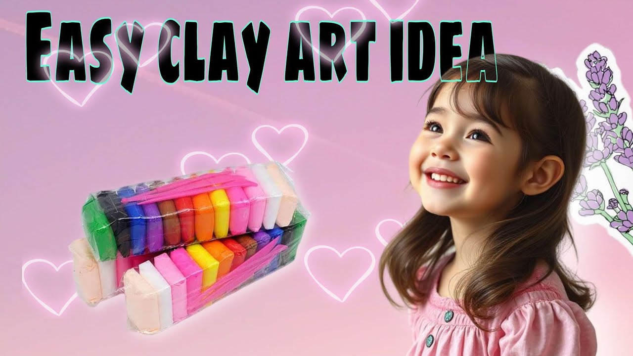 Amazing Clay Craft Ideas😍🩷 | Easy DIY Projects for Beginners /farah creative corner